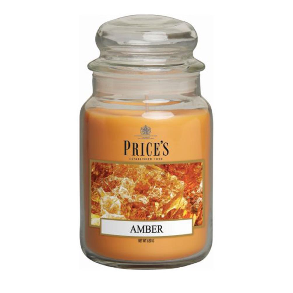 Price's Amber Large Jar Candle £14.99